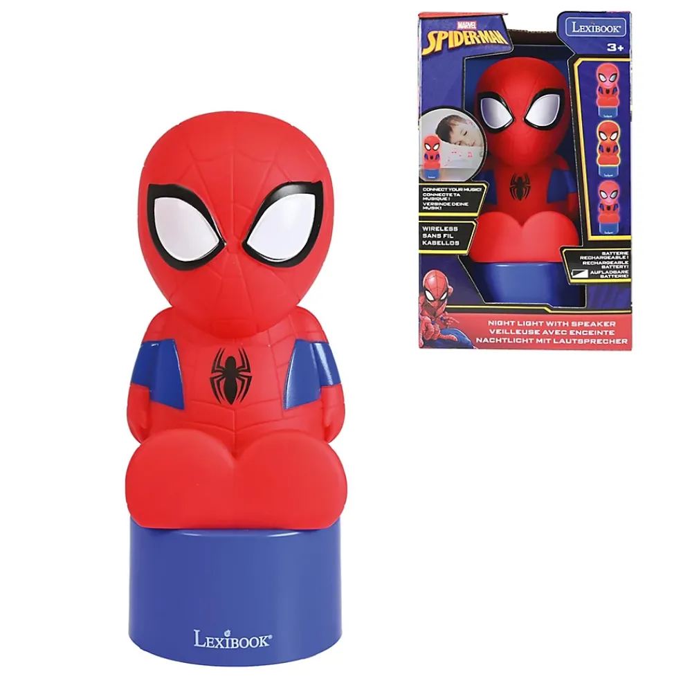 Lexibook Enceinte Bluetooth veilleuse Spiderman