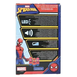 Lexibook Enceinte Bluetooth veilleuse Spiderman