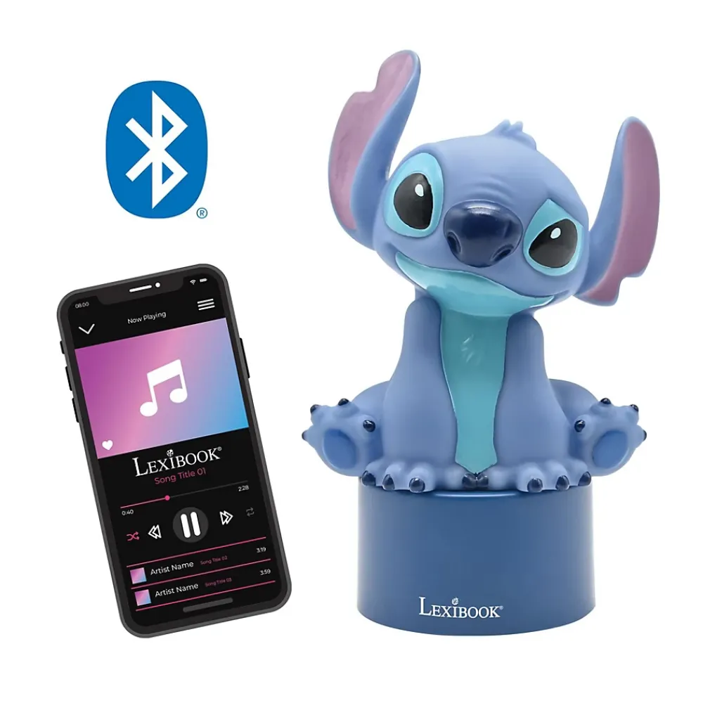 Lexibook Enceinte Bluetooth veilleuse Stitch