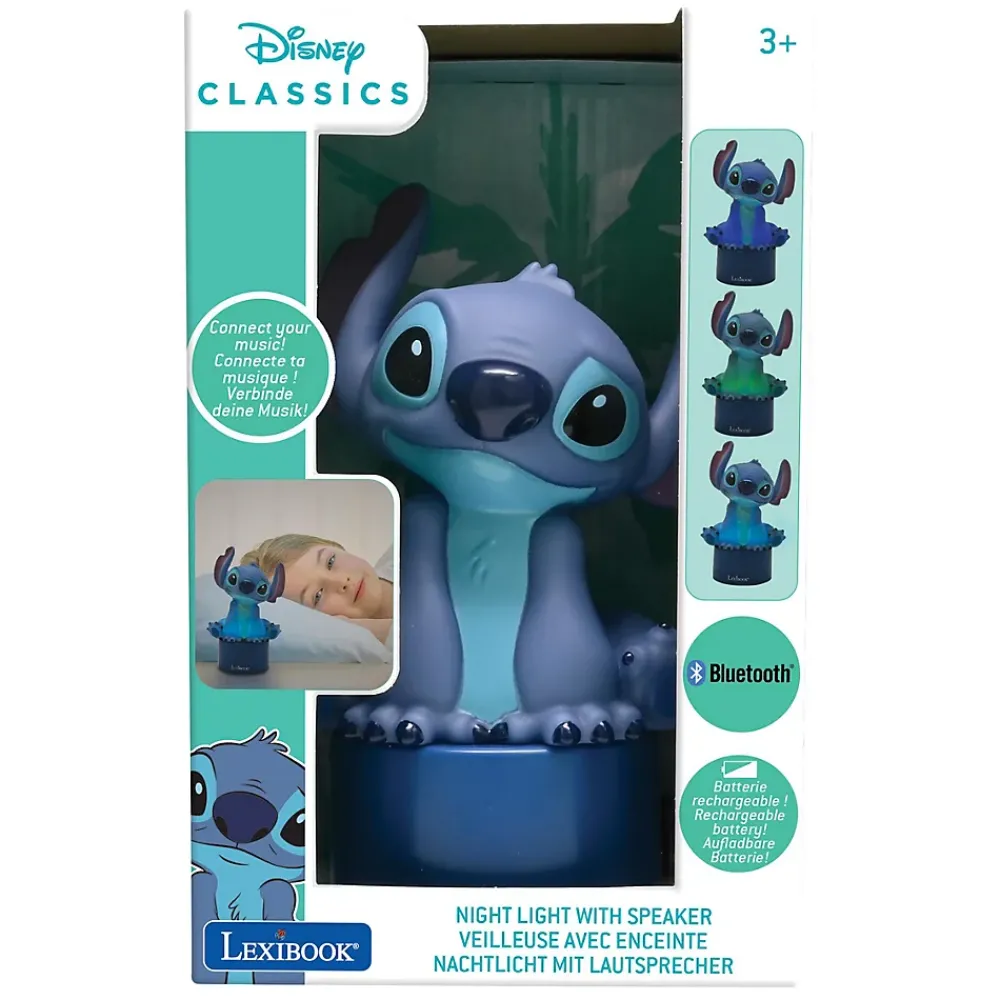 Lexibook Enceinte Bluetooth veilleuse Stitch