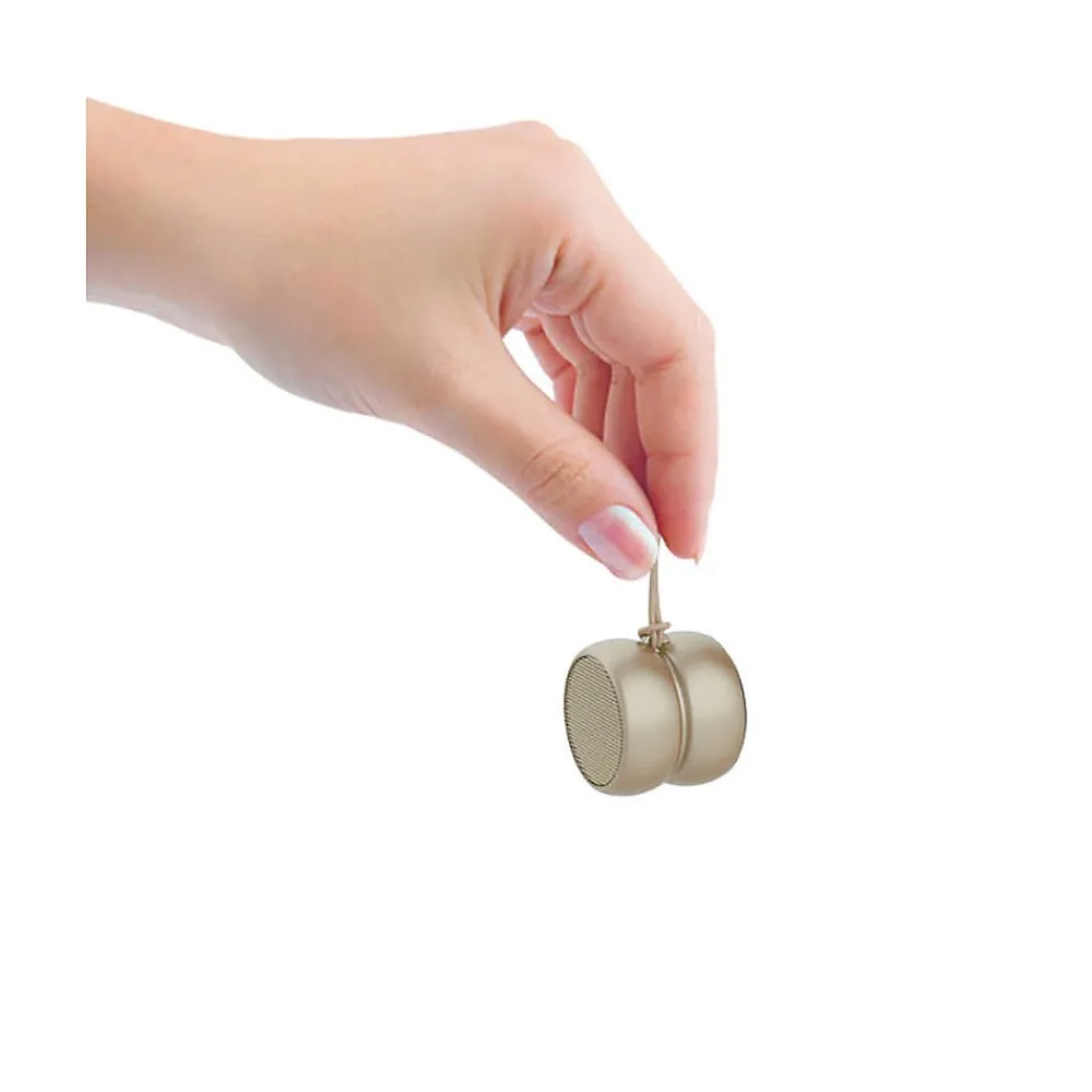 Xoopar Enceinte Bluetooth YOYO Stéréo - Or - - Enceinte Bluetooth Or Or