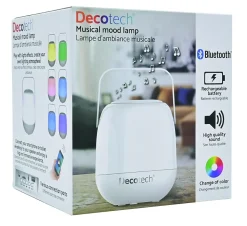 Lexibook Enceinte, Écouteur Et Casque-Enceinte portable Decotech avec effets lumineux