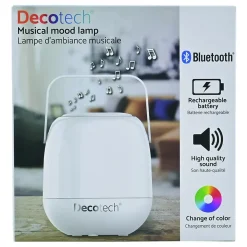 Lexibook Enceinte, Écouteur Et Casque-Enceinte portable Decotech avec effets lumineux