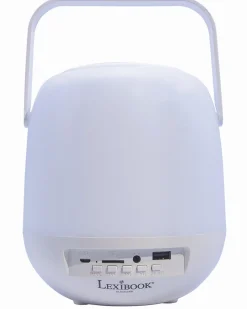 Lexibook Enceinte, Écouteur Et Casque-Enceinte portable Decotech avec effets lumineux
