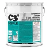 Procom Etanchéité Du Mur Intérieur-Enduit de cuvelage C3 enduit ciment étanchéité hydrofuge béton -25 Kg-Blanc-PRO COM