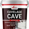 Arcane Industries Etanchéité Des Fondations-Enduit de cuvelage hydrofuge - Étanchéité cave sous-sol garage / ARCACIM CAVE Blanc - 5 kg -
