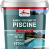 Arcane Industries ENDUIT DE CUVELAGE PISCINE FINITION BETON CIRE - ARCACIM DECO Canard Gris Bleuté - 8 m² -