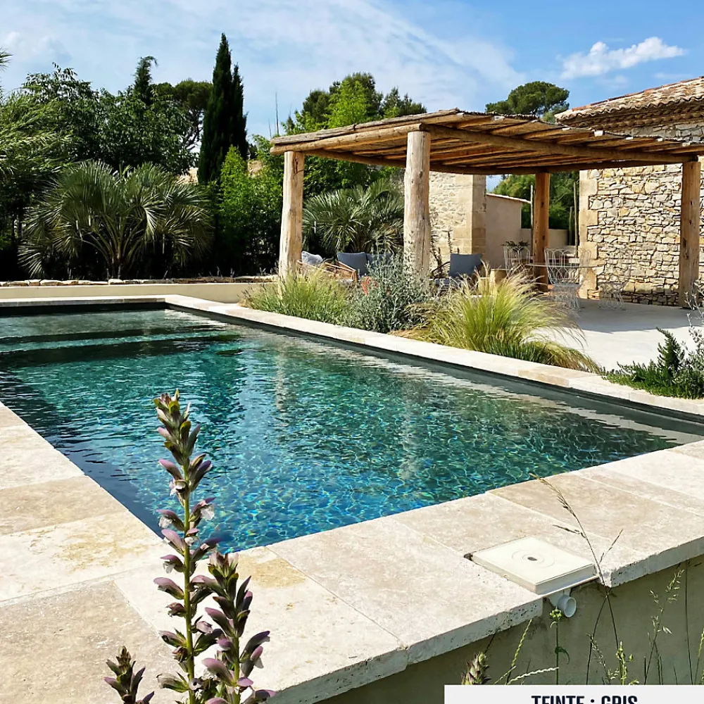 Arcane Industries Etanchéité Des Fondations-Enduit Piscine Hydrofuge - Etanchéité Piscine & Cuvelage : ARCACIM PISCINE Gris - 5 kg -