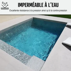 Arcane Industries Etanchéité Des Fondations-Enduit Piscine Hydrofuge - Etanchéité Piscine & Cuvelage : ARCACIM PISCINE Blanc - 25 kg -