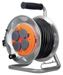 Zenitech Enrouleur chantier 3G2,5mm² IP44 25m - 4 prises