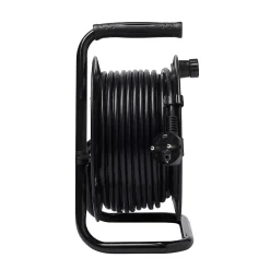 Enrouleur Électrique-Enrouleur de bricolage H05VVF 3G1mm² 2 prises 15m