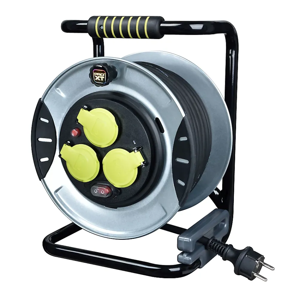 Masterplug Enrouleur de chantier Diall H07RNF 3G1 5mm² 25m