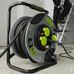Masterplug Enrouleur de chantier Diall H07RNF 3G1 5mm² 40m
