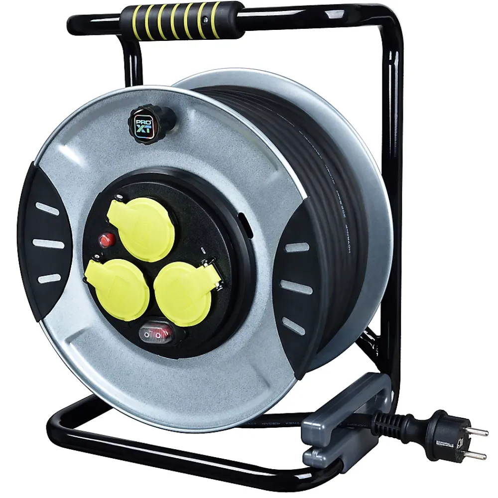 Masterplug Enrouleur de chantier Diall H07RNF 3G2 5mm² 30m