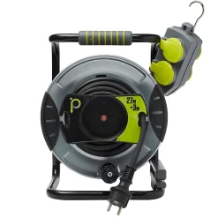 Masterplug Enrouleur de chantier Diall 27/3M H07RNF 3G1 5mm²