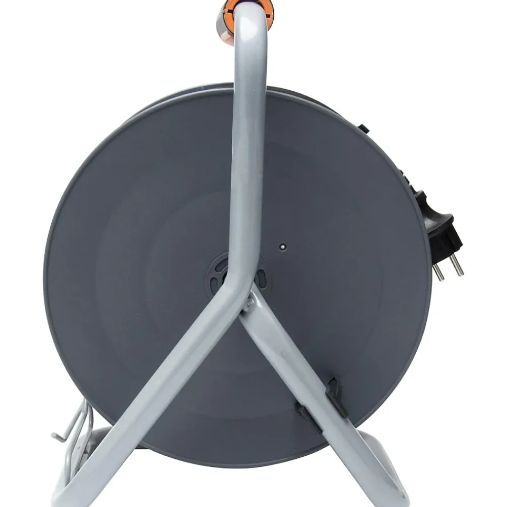 Zenitech Enrouleur de chantier IP44 4 prises 25m