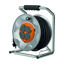Zenitech Enrouleur Électrique-Enrouleur de chantier 35m H07RNF 4x16A -