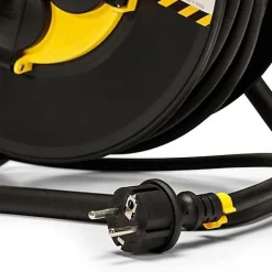 Velamp Enrouleur de chantier, 4 prises, 3G2.5, 25 mètres , NF, IP44