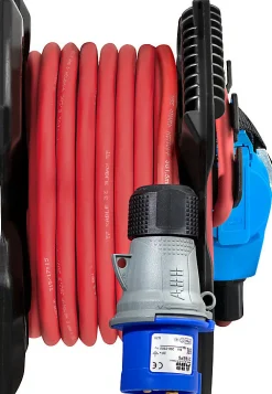 Brennenstuhl Professionalline Enrouleur Électrique-Enrouleur électrique compact XGUM avec rallonge caravane 10 m H07RN-F 3G2,5 - Brennenstuhl 1169711106