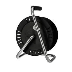 Horoz Electric Enrouleur Électrique-Enrouleur électrique 20 m, 4 prises, type E, 3x1,5 mm², IP44 - rallonge pour jardin et atelier HOROZ
