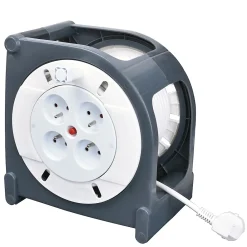 Diall Enrouleur Électrique-Enrouleur ménager HO5VVF 3G1mm² 15m