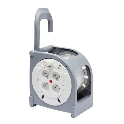 Diall Enrouleur Électrique-Enrouleur ménager HO5VVF 3G1mm² 15m