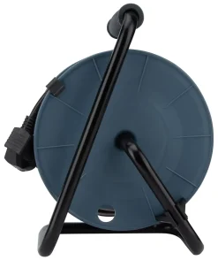 Zenitech Enrouleur Électrique-Enrouleur 12m 3 prises + 2USB - gris -