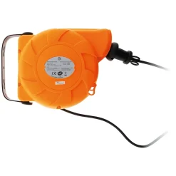 Zenitech Enrouleur mural H05VV-F 3G1mm² - 11m + 2m