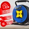 I-Watts Pro Enrouleur 4 prises-h07rn-3g2.5MM²-40M -