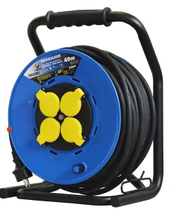 I-Watts Pro Enrouleur 4 prises-h07rn-3g2.5MM²-40M -