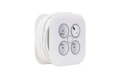 Zenitech Enrouleur 3 prises + 2 USB-A/C -