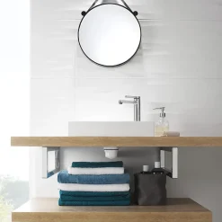 Wirquin Ensemble bonde et siphon de lavabo Nano 6.7 Sortie Ø32 mm - 1/4 de tour