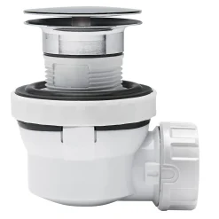 Wirquin Ensemble bonde et siphon de lavabo Nano 6.7 Sortie Ø32 mm - 1/4 de tour