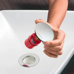 Wirquin Ensemble bonde et siphon de lavabo Nano 6.7 Sortie Ø32 mm - 1/4 de tour
