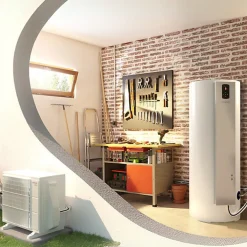 Atlantic Ensemble chauffe-eau thermodynamique Calypso Split L Vertical Stable - - ATLPACKSPLITCA
