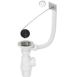 Wirquin Ensemble complet avec trop plein 1 bac ø 60 mm