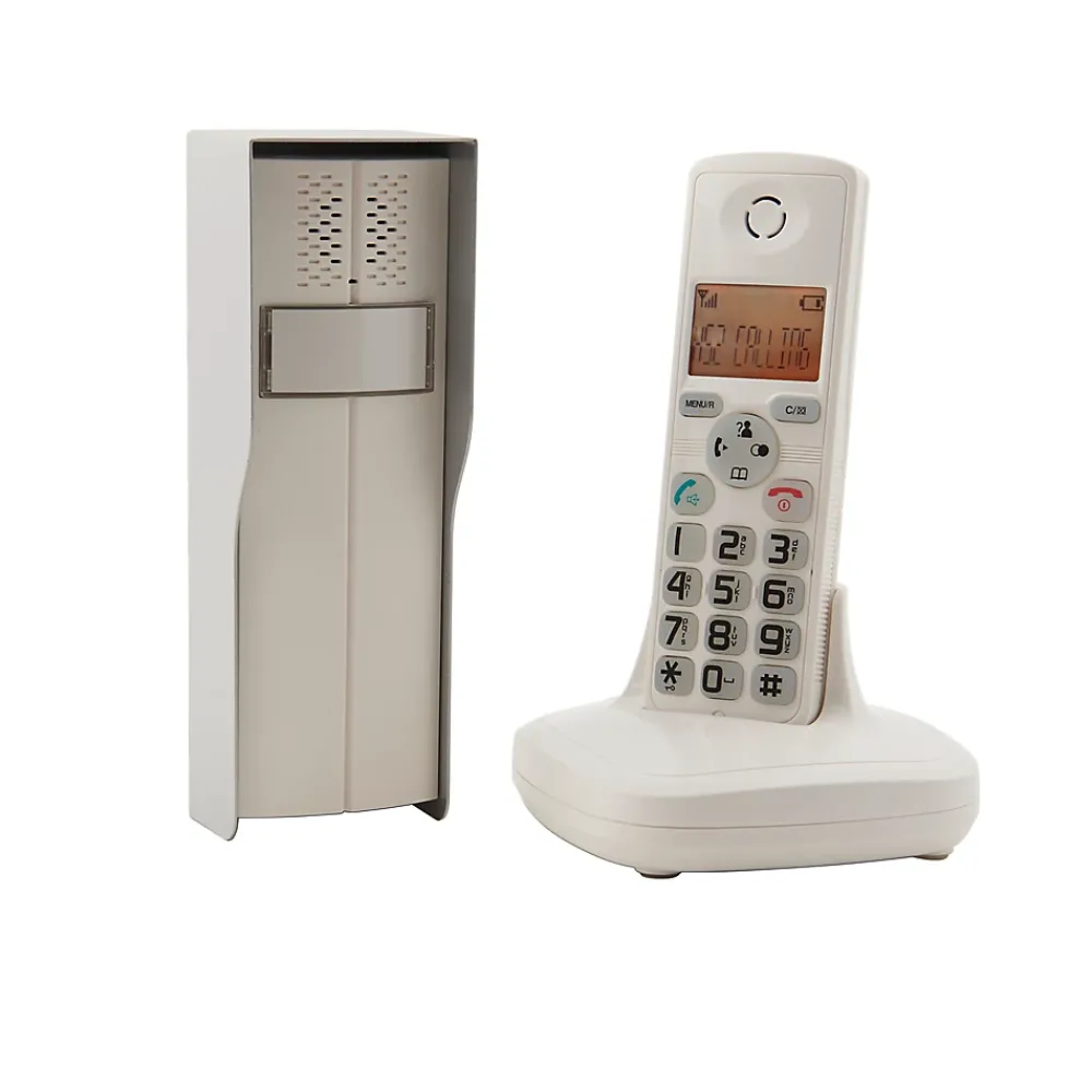 Blyss Ensemble interphone audio avec bouton Willi