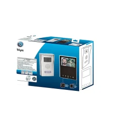 Blyss Visiophone-Ensemble interphone vidéo filaire et bouton pour l'extérieur Shelon