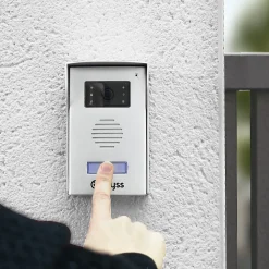 Blyss Visiophone-Ensemble interphone vidéo filaire et bouton pour l'extérieur Shelon