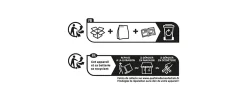 Blyss Ensemble interphone vidéo sans fil avec bouton pour l'extérieur Wolin
