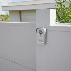Blyss Ensemble interphone vidéo sans fil avec bouton pour l'extérieur Wolin