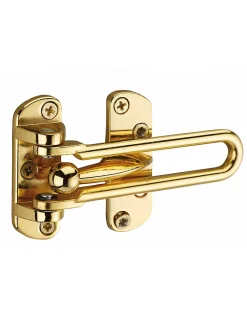 Thirard Entrebâilleur De Porte-Entrebailleur pour porte d'entrée, taquet d'arrêt, 105mm, doré -