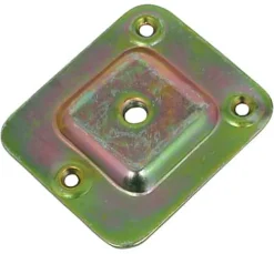 Diall Equerre carrée M8 Métal Argent
