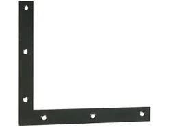 Afbat Equerre d'assemblage 250 x 250 mm - acier noir