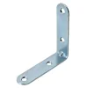 Vynex Equerre de chaise Diall acier zingué 60 mm