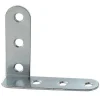 Vynex Equerre De Fixation-Equerre de chassis coudée gauche Diall acier zingué 40 mm
