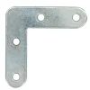 Vynex Equerre de chassis Diall acier zingué 60 mm