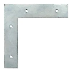 Vynex Equerre De Fixation-Equerre de fenêtre Diall acier zingué 190 mm