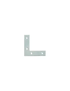 Thirard Equerre de fenêtre pour porte, 50x50x12,5mm, bouts carrés, acier zingué -