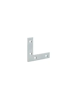 Thirard Equerre de fenêtre pour porte, 50x50x12,5mm, bouts carrés, acier zingué -